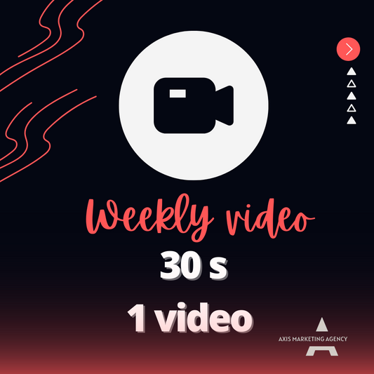 1 weekly video